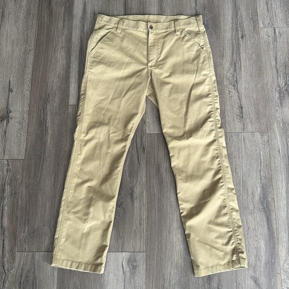 Carhartt Men's Tan Work Pants 36”x32” - Picture 7 of 7